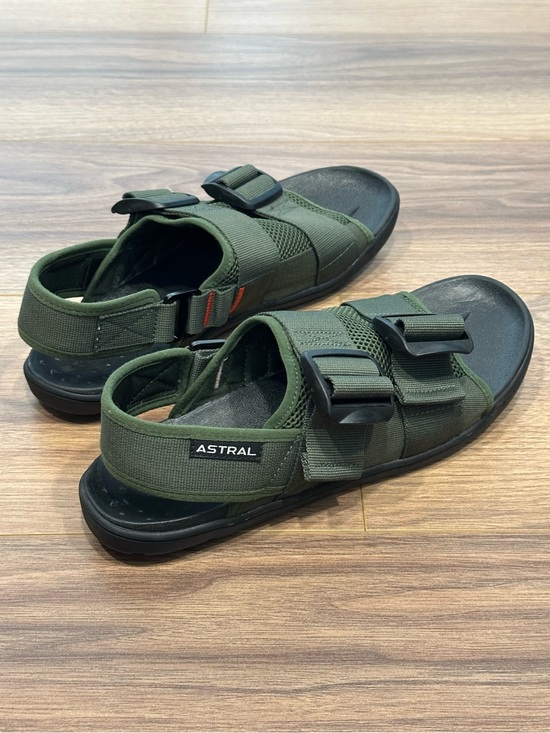 Astral Men\'s PFD Sandals in Green/Black Size 11 main image 4